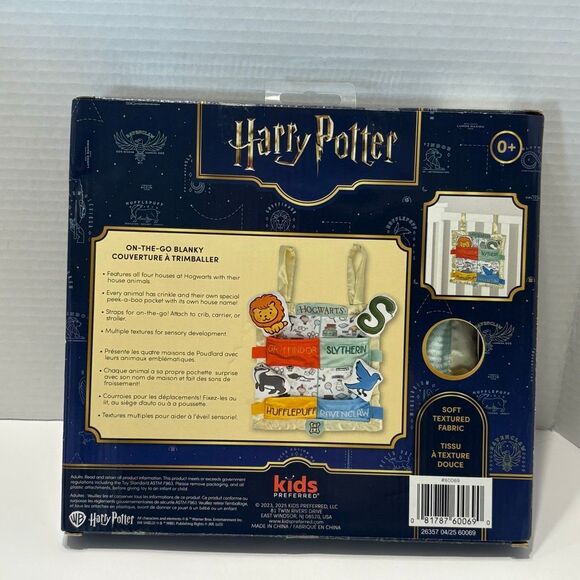Kids Preferred Harry Potter™ Hogwarts™ House On the Go Blanket 4 Houses NWT - Picture 6 of 7